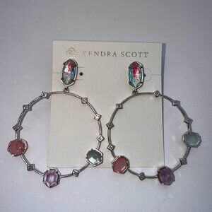 Kendra Scott Silver Statement Earring